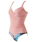 Sexy Twist Push Up Tankini Swimsuit