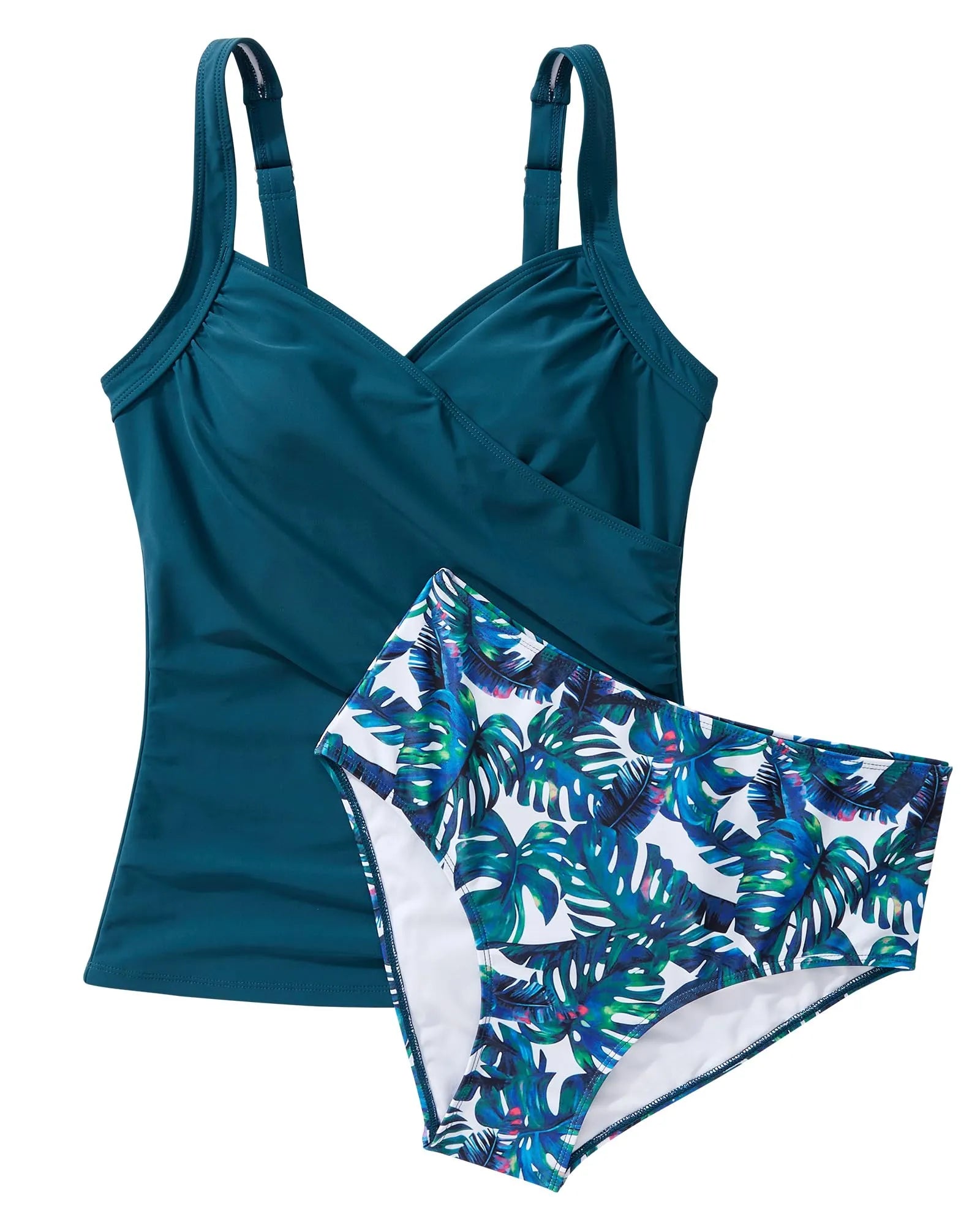 Sexy Twist Push Up Tankini Swimsuit
