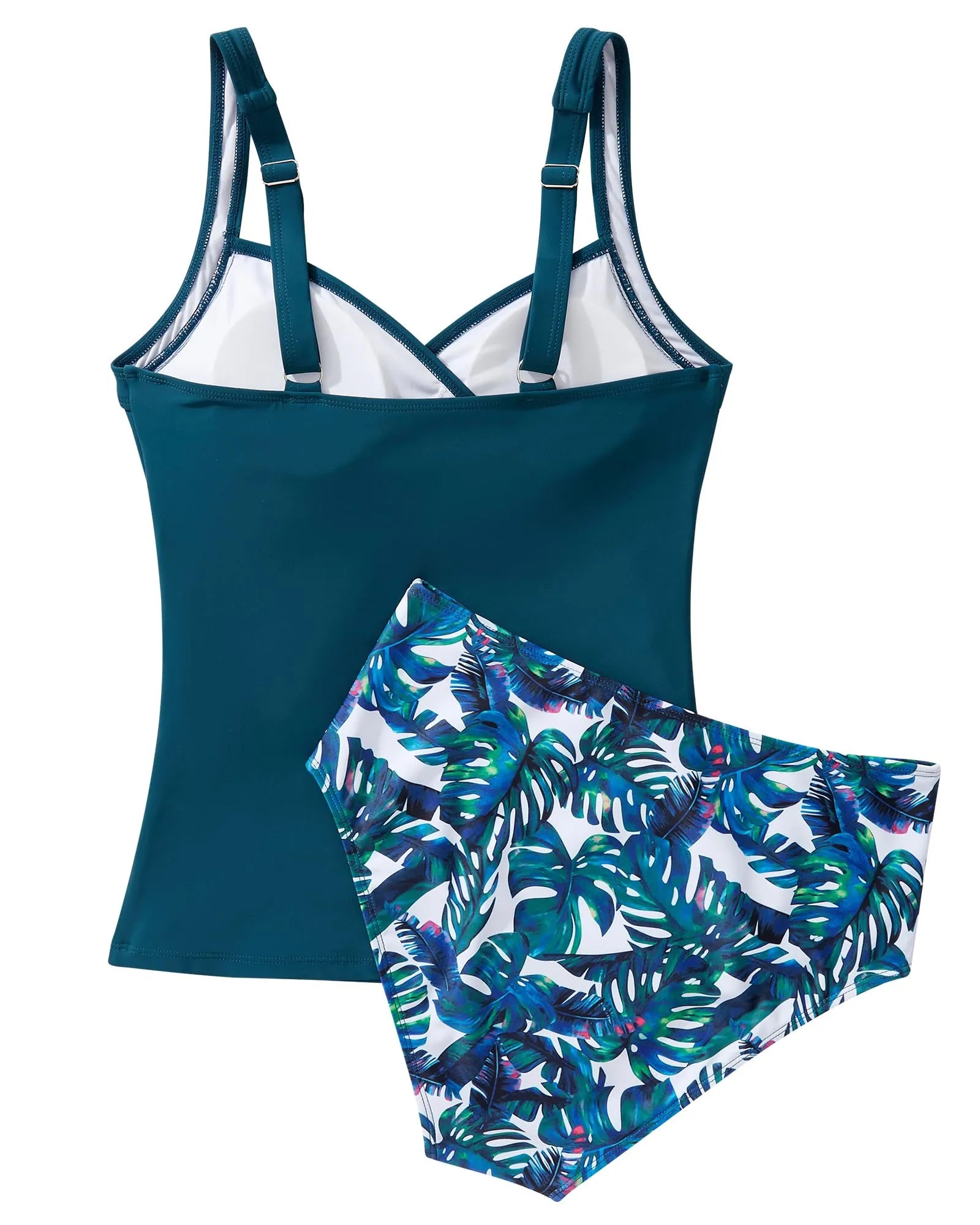 Sexy Twist Push Up Tankini Swimsuit