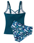 Sexy Twist Push Up Tankini Swimsuit