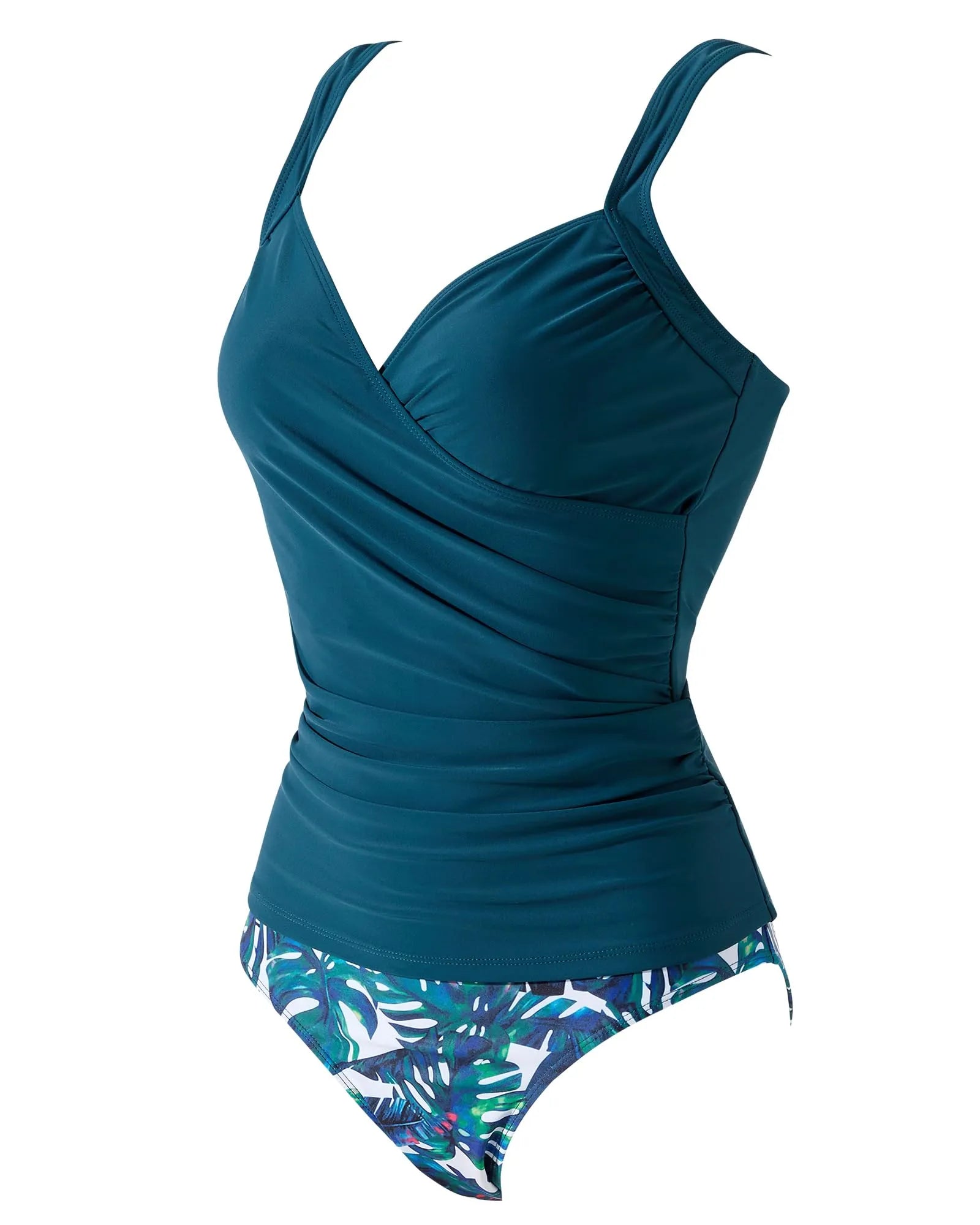 Sexy Twist Push Up Tankini Swimsuit