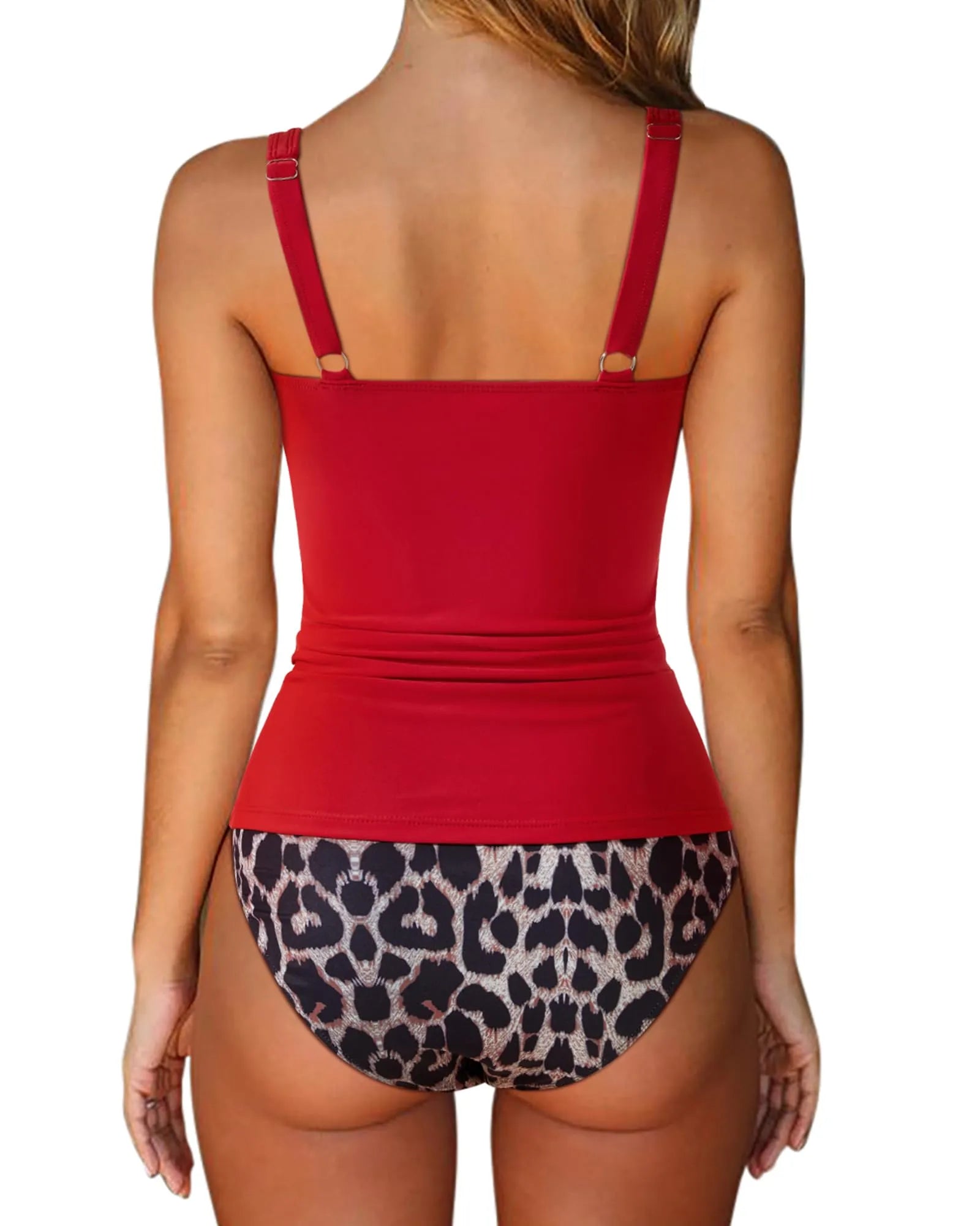 Sexy Twist Push Up Tankini Swimsuit