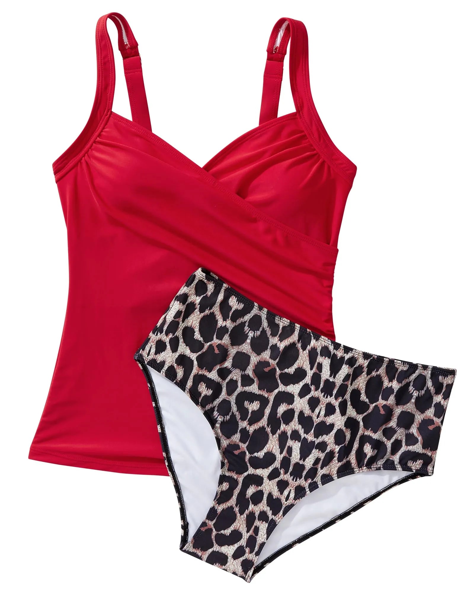 Sexy Twist Push Up Tankini Swimsuit