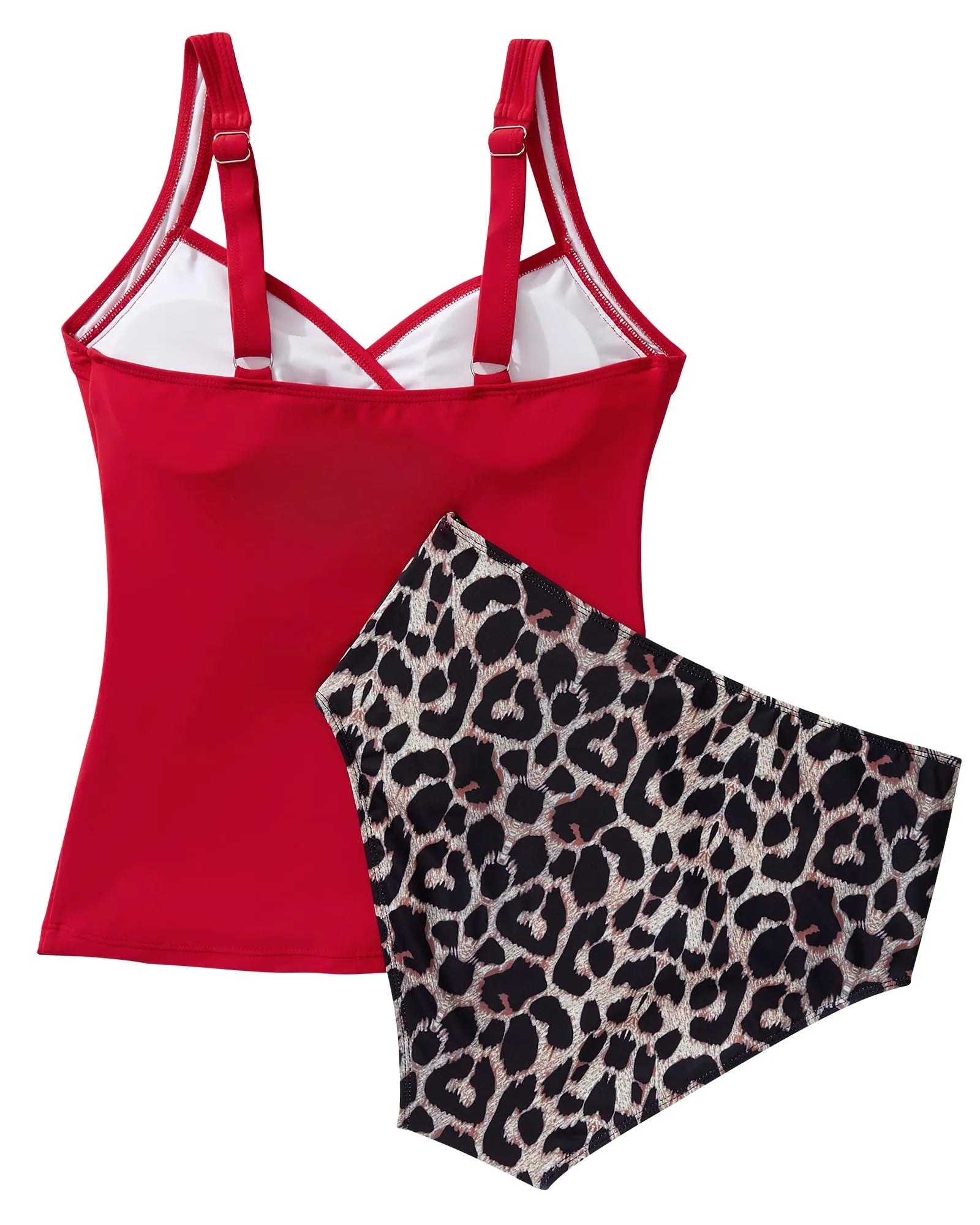 Sexy Twist Push Up Tankini Swimsuit