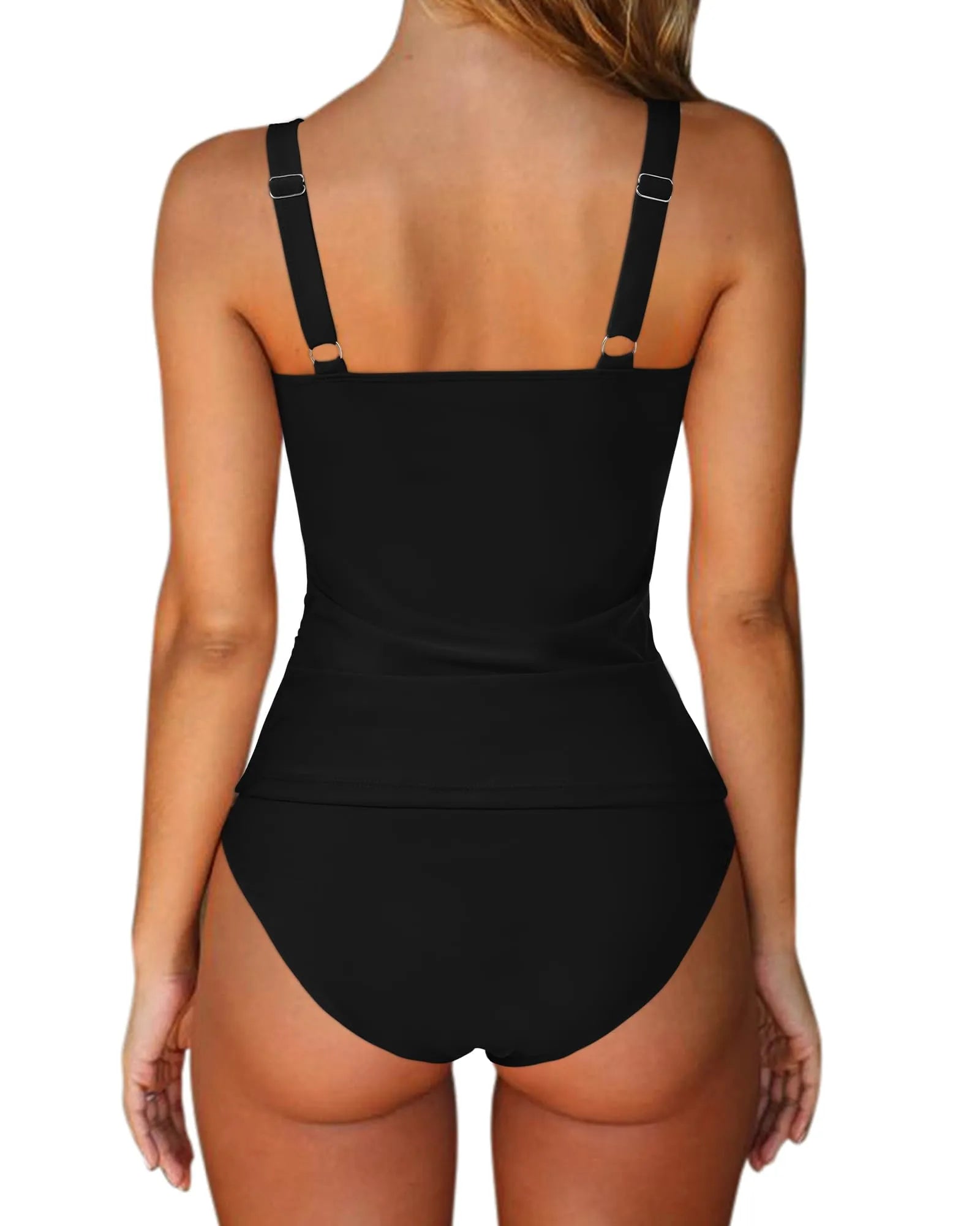 Sexy Twist Push Up Tankini Swimsuit