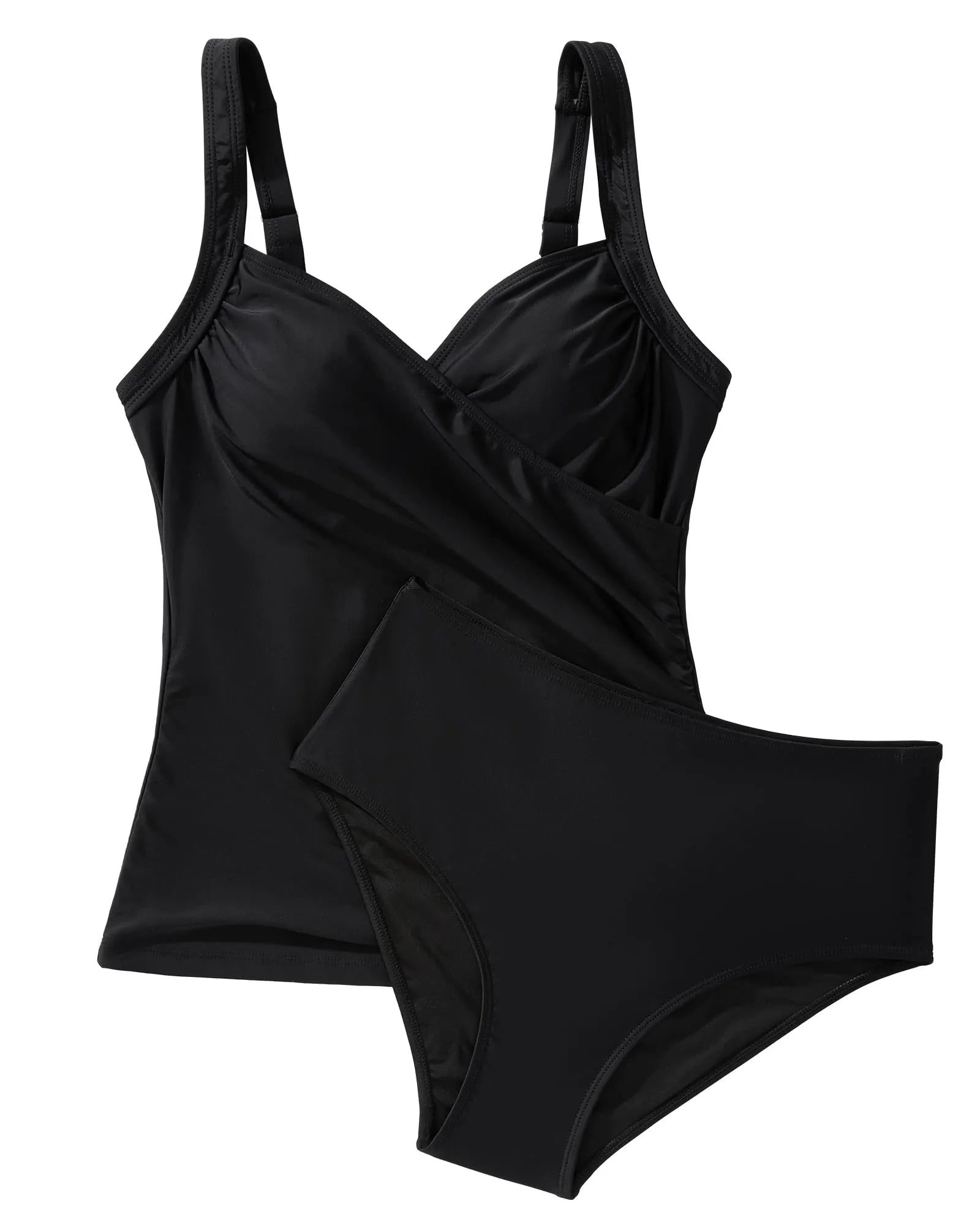 Sexy Twist Push Up Tankini Swimsuit