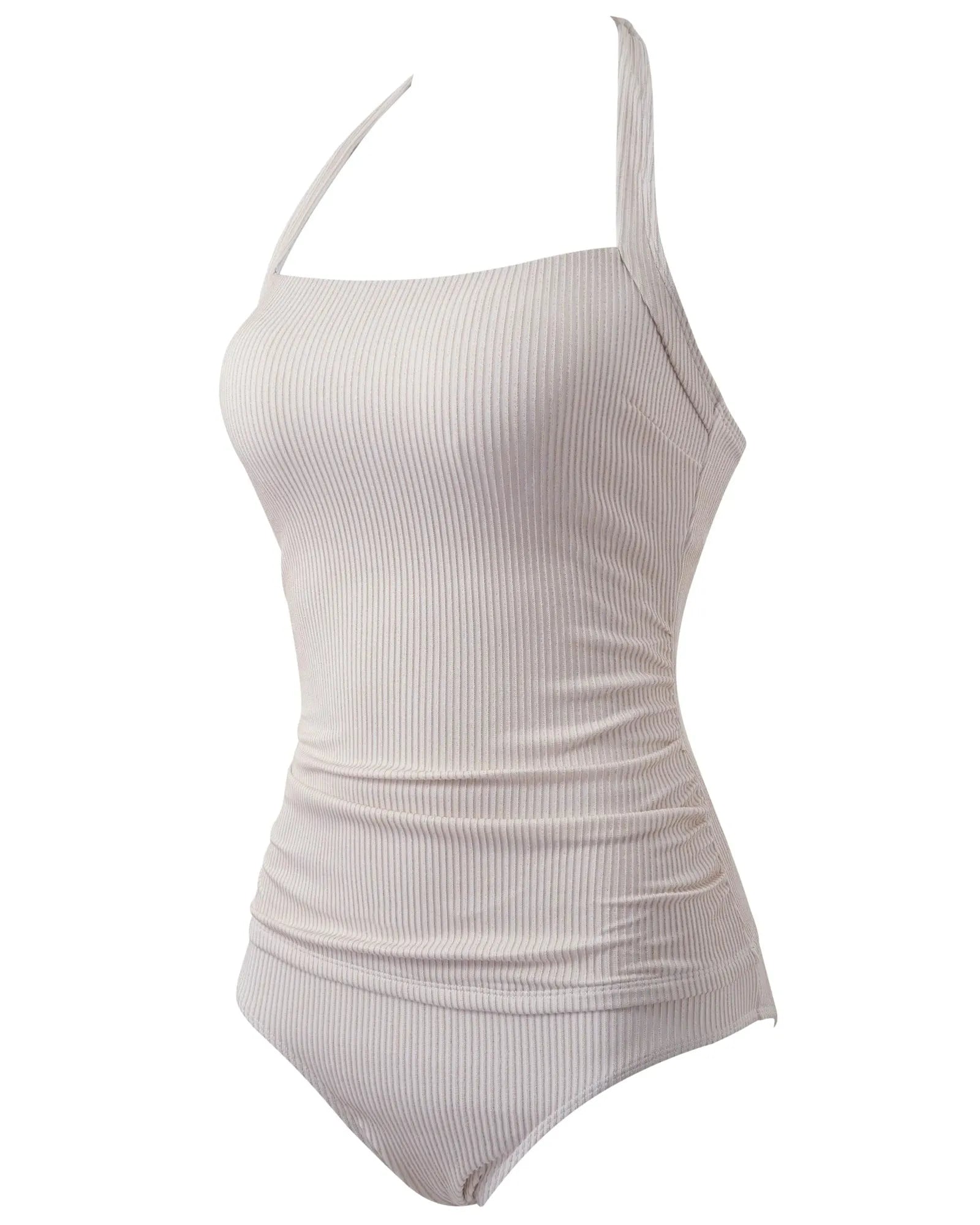 Halter Tankini 2 Piece Bathing Suits