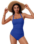 Halter Tankini 2 Piece Bathing Suits