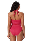 Halter Tankini 2 Piece Bathing Suits-SUUKSESS-SUUKSESS