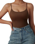 Ribbed Cami Bodysuit-SUUKSESS