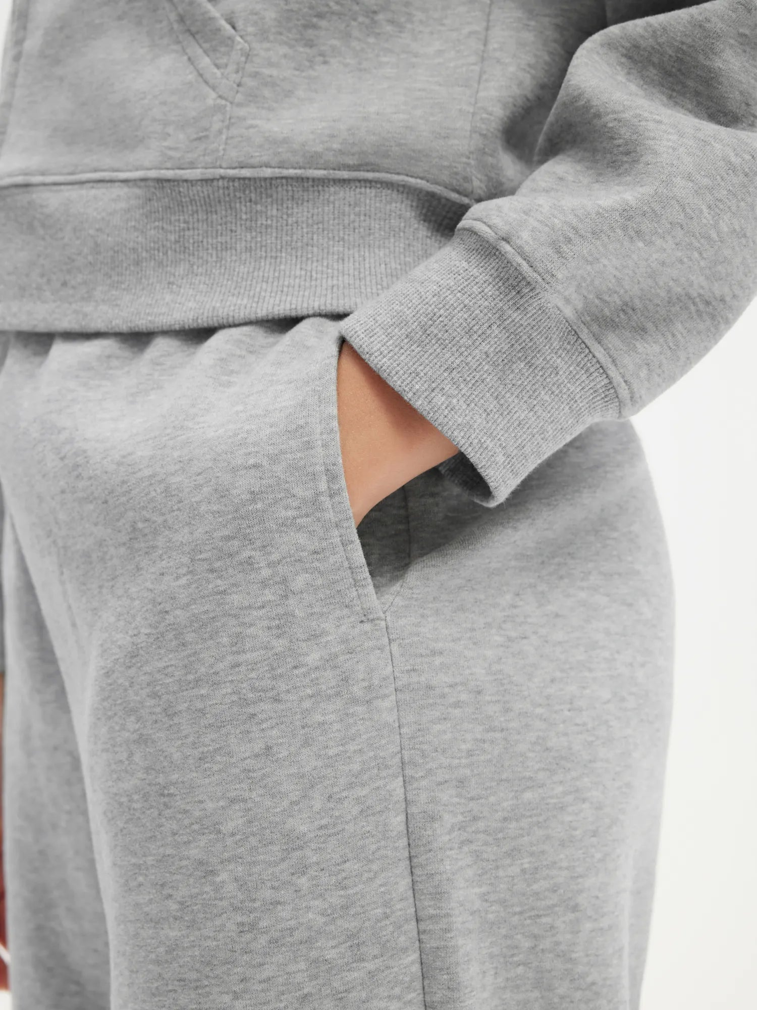 SUUKSESS Womens 2 Piece Outfits Zip Up Hoodie Sweatshirt Tracksuit Straight Wide Leg Sweatpant Lounge Matching Sets-SUUKSESS-SUUKSESS