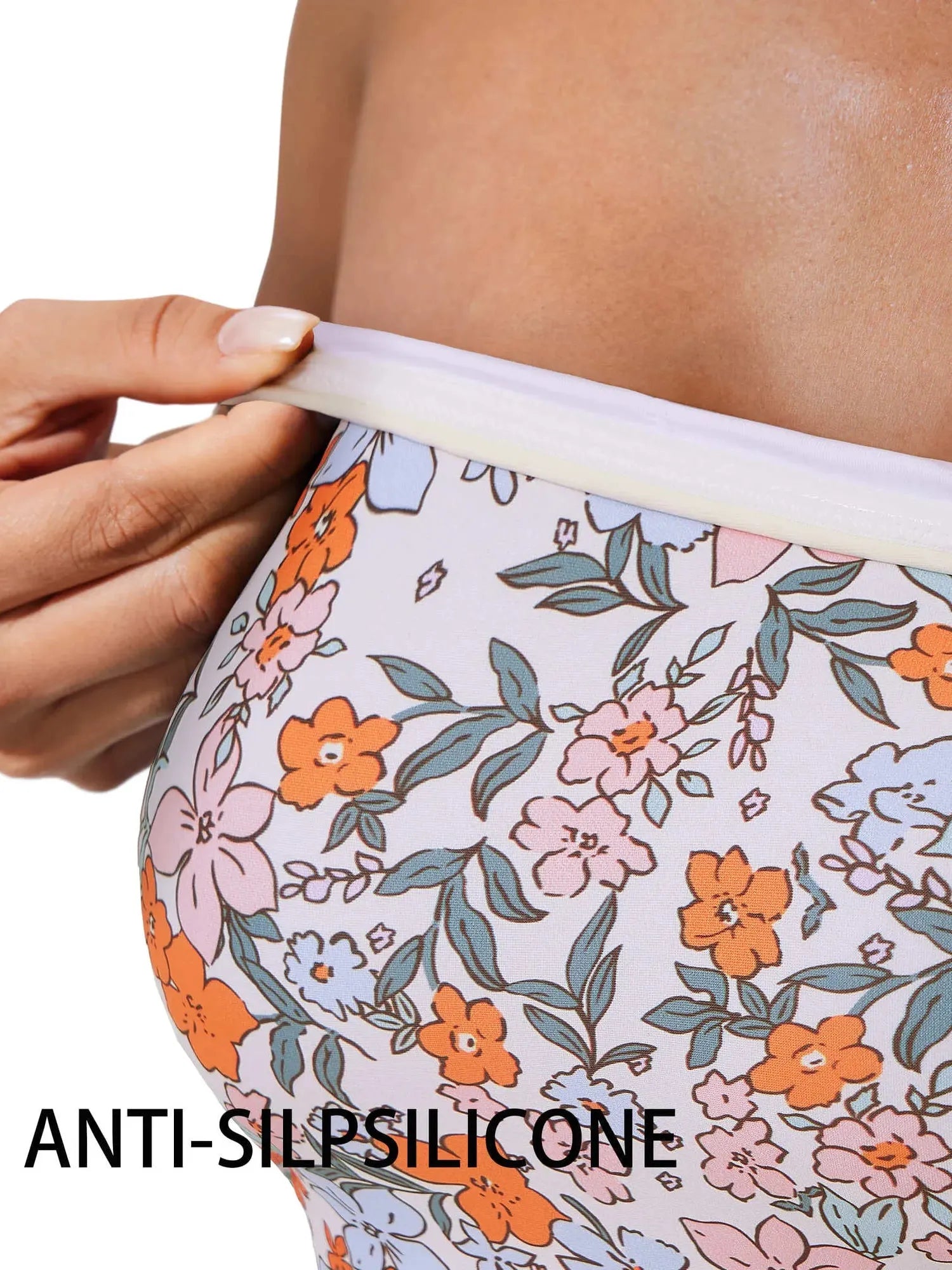 SUUKSESS Women One Piece Tummy Control Swimsuit Strapless Bandeau Bathing Suit-SUUKSESS-SUUKSESS