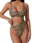 Backless With O-Ring One Piece  Swimsuit