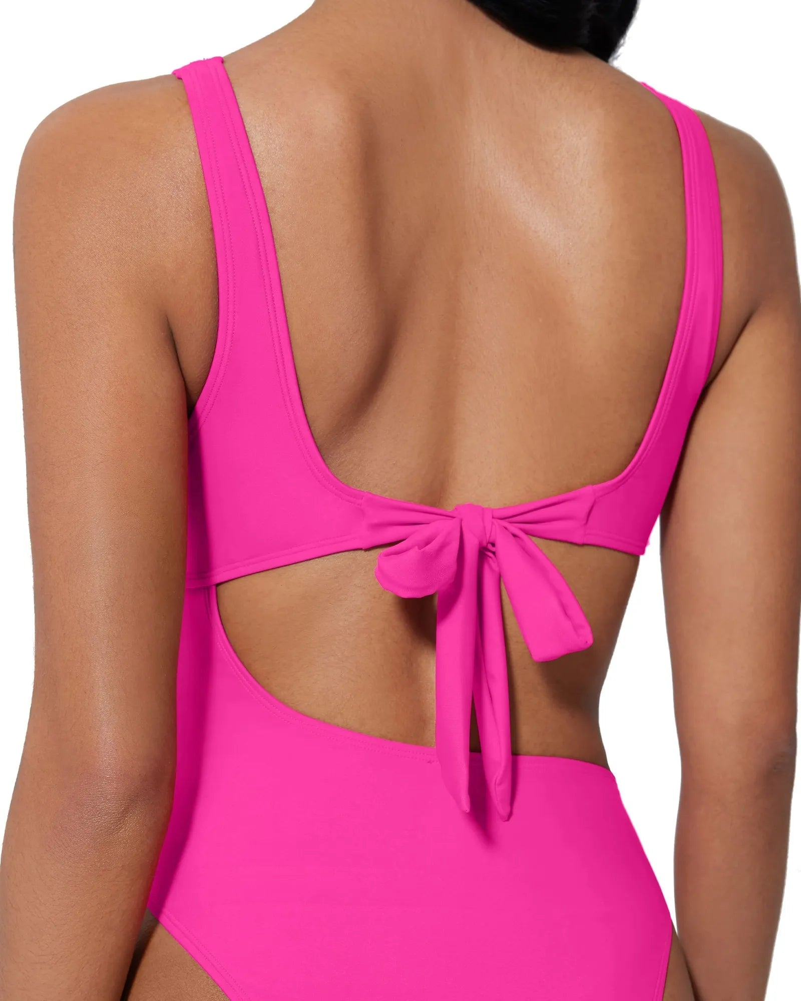 Backless With O-Ring One Piece  Swimsuit