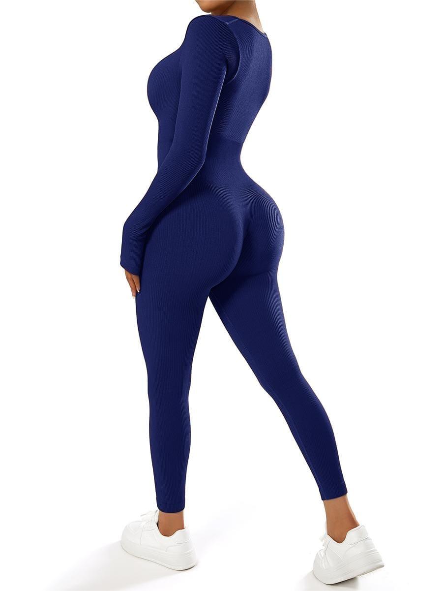 Ribbed One-Piece Jumpsuits – SUUKSESS
