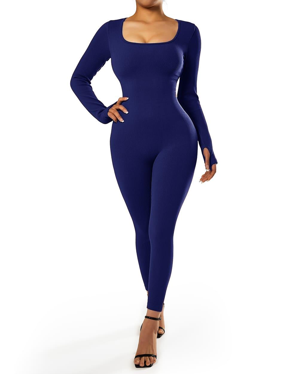 Ribbed One-Piece Jumpsuits