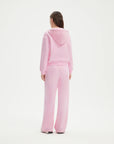 SUUKSESS Womens 2 Piece Outfits Zip Up Hoodie Sweatshirt Tracksuit Straight Wide Leg Sweatpant Lounge Matching Sets-SUUKSESS-SUUKSESS