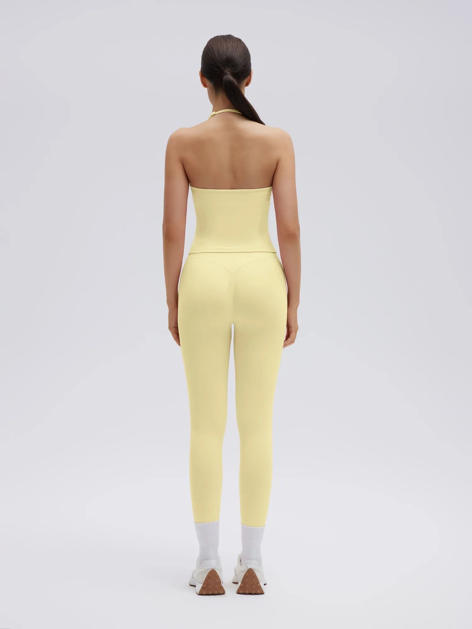 SUUKSESS Impact Longline Strappy Top Halter Workout Top for Women Padded Backless Sport Gym Tank with Adjustable Strap-SUUKSESS-SUUKSESS