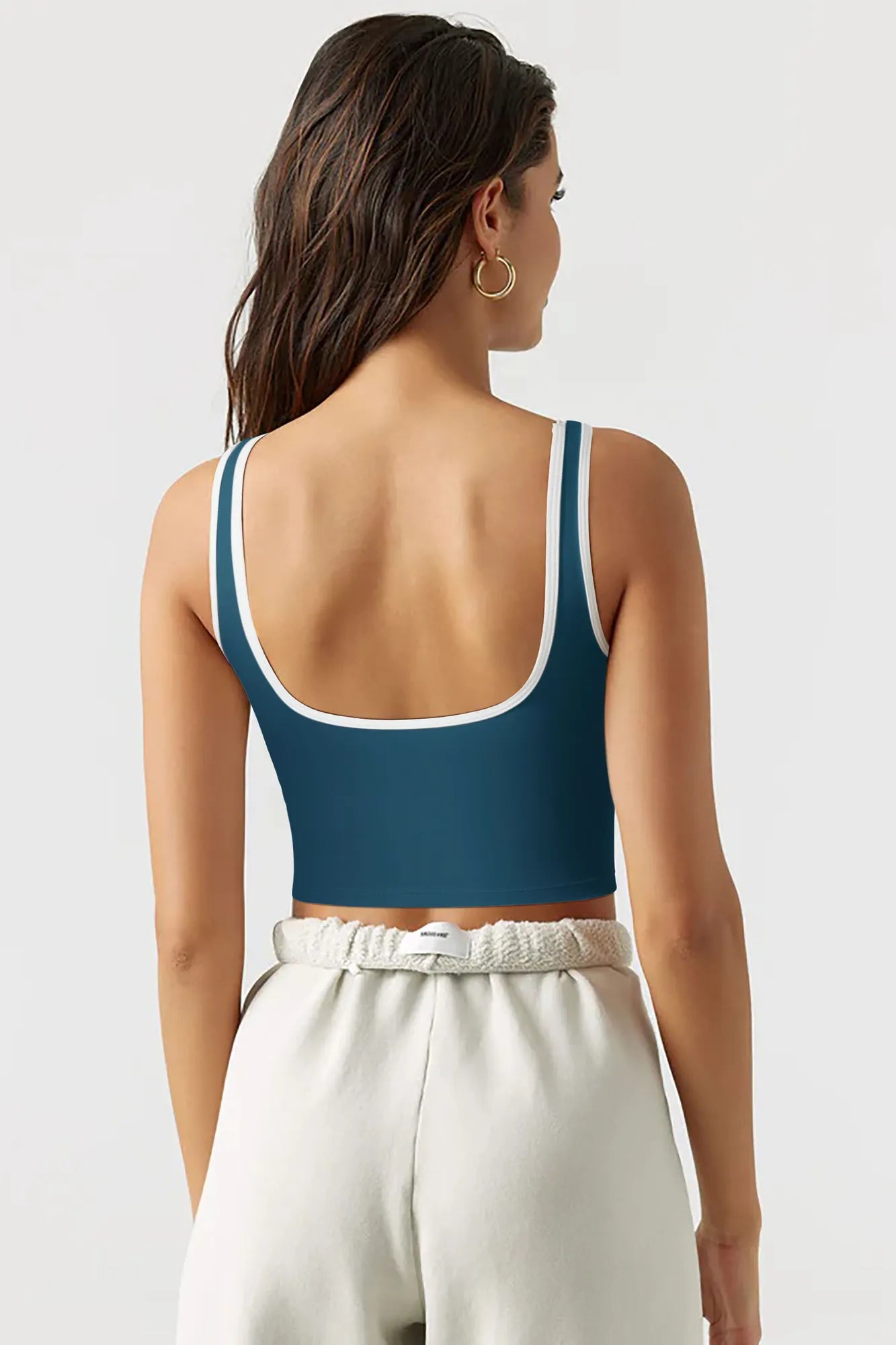 Sweetheart Neckline Sports Bra-Clothing-SUUKSESS-SUUKSESS