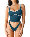 Sweetheart Neckline Sports Bra-Clothing-SUUKSESS-SUUKSESS