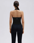 Padded Halter Backless Longline Workout Tank Tops-SUUKSESS-SUUKSESS