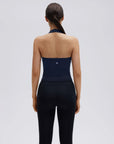 Padded Halter Backless Longline Workout Tank Tops-SUUKSESS-SUUKSESS