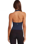 Padded Halter Backless Longline Workout Tank Tops-SUUKSESS-SUUKSESS