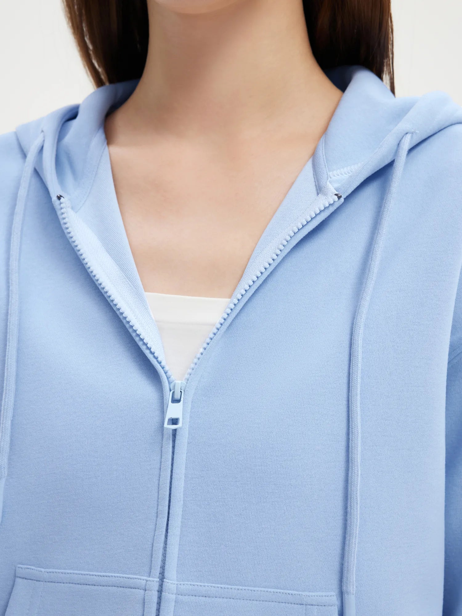 SUUKSESS Womens 2 Piece Outfits Zip Up Hoodie Sweatshirt Tracksuit Straight Wide Leg Sweatpant Lounge Matching Sets-SUUKSESS-SUUKSESS