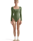 Buttery Soft Square Neck Bodysuit - Long Sleeve