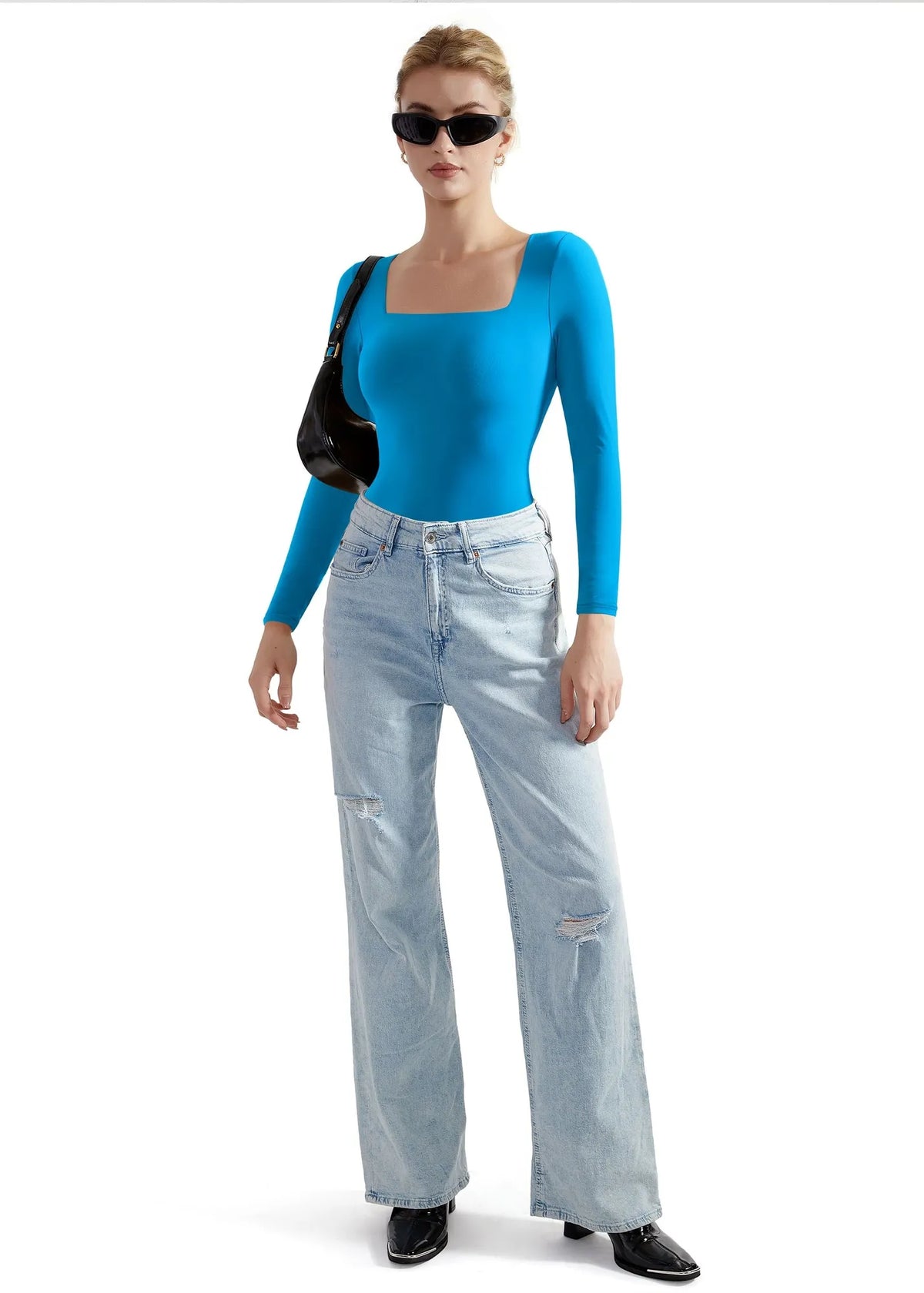 Buttery Soft Square Neck Bodysuit - Long Sleeve