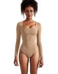Buttery Soft Square Neck Bodysuit - Long Sleeve