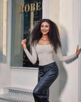 Buttery Soft Square Neck Bodysuit - Long Sleeve