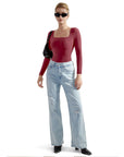 Buttery Soft Square Neck Bodysuit - Long Sleeve