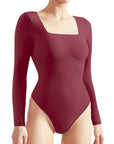 Buttery Soft Square Neck Bodysuit - Long Sleeve