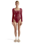 Buttery Soft Square Neck Bodysuit - Long Sleeve