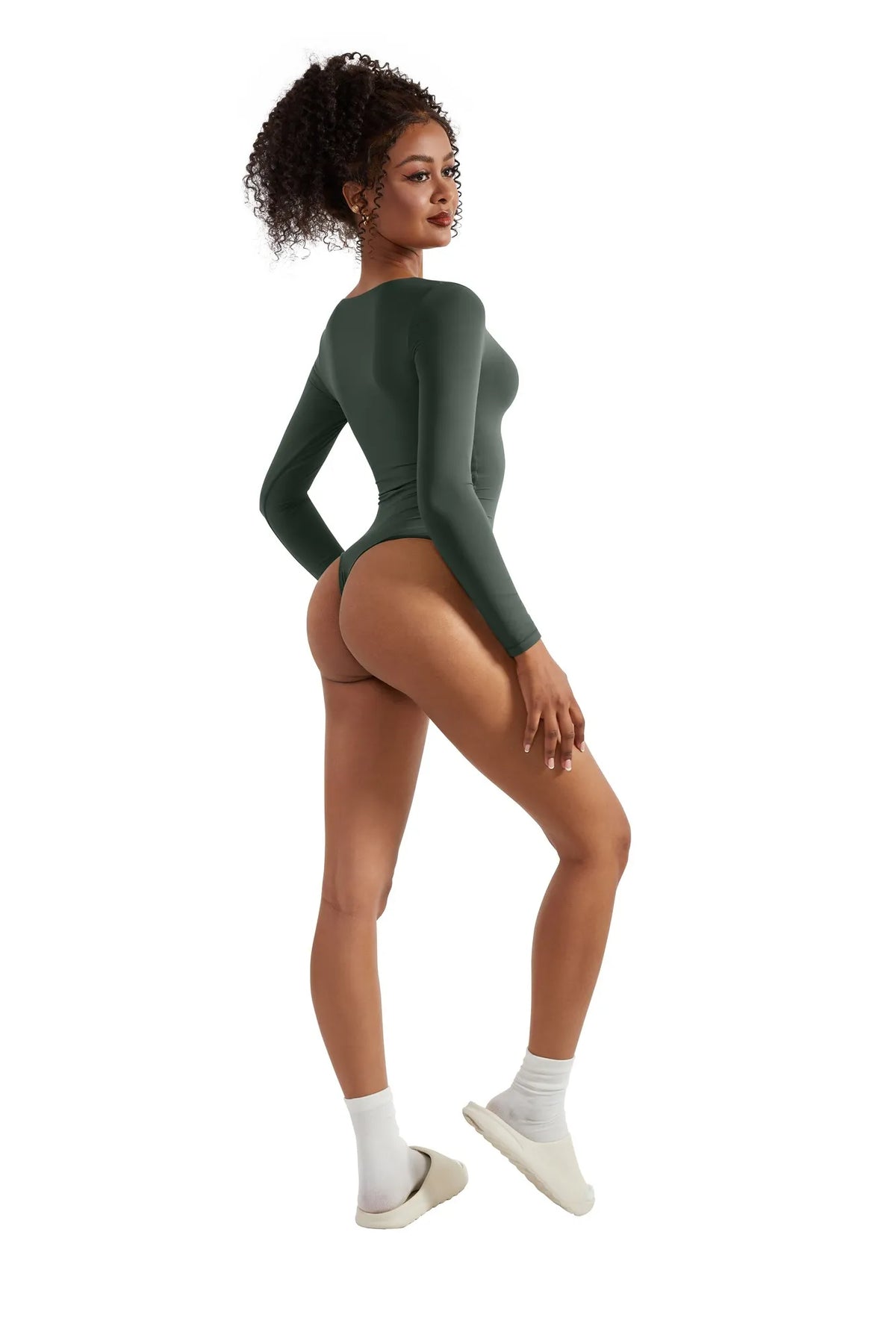 Buttery Soft Square Neck Bodysuit - Long Sleeve