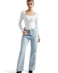 Buttery Soft Square Neck Bodysuit - Long Sleeve