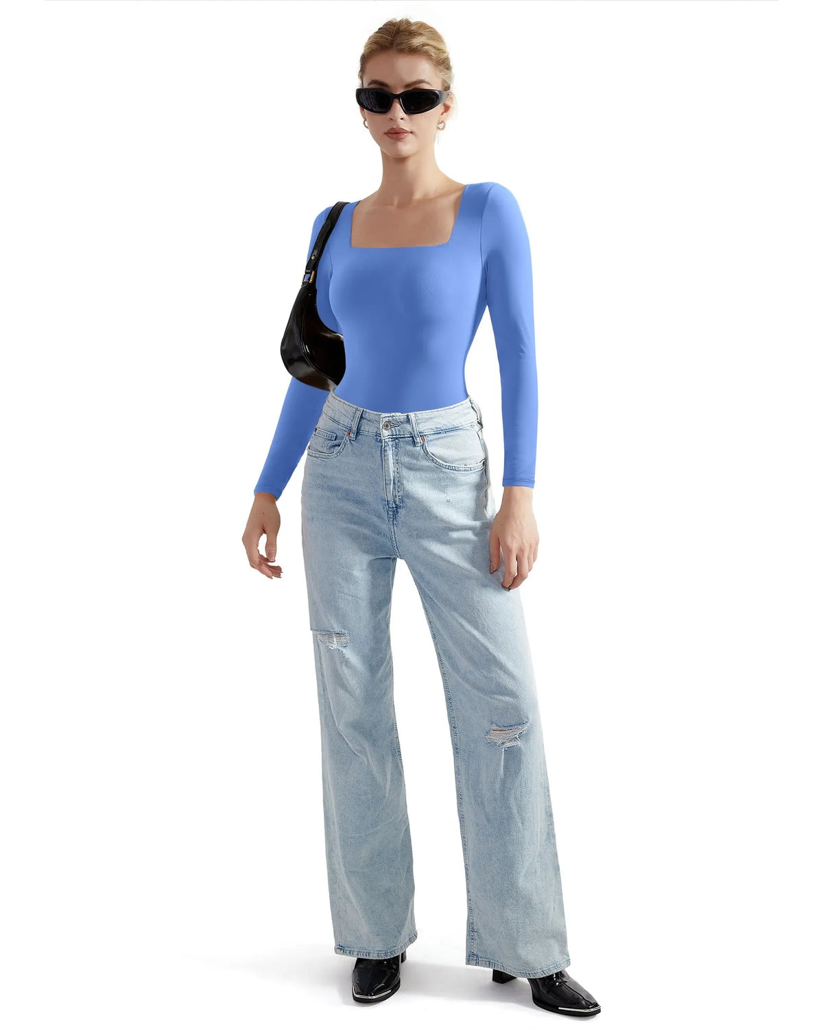 Buttery Soft Square Neck Bodysuit - Long Sleeve
