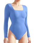 Buttery Soft Square Neck Bodysuit - Long Sleeve