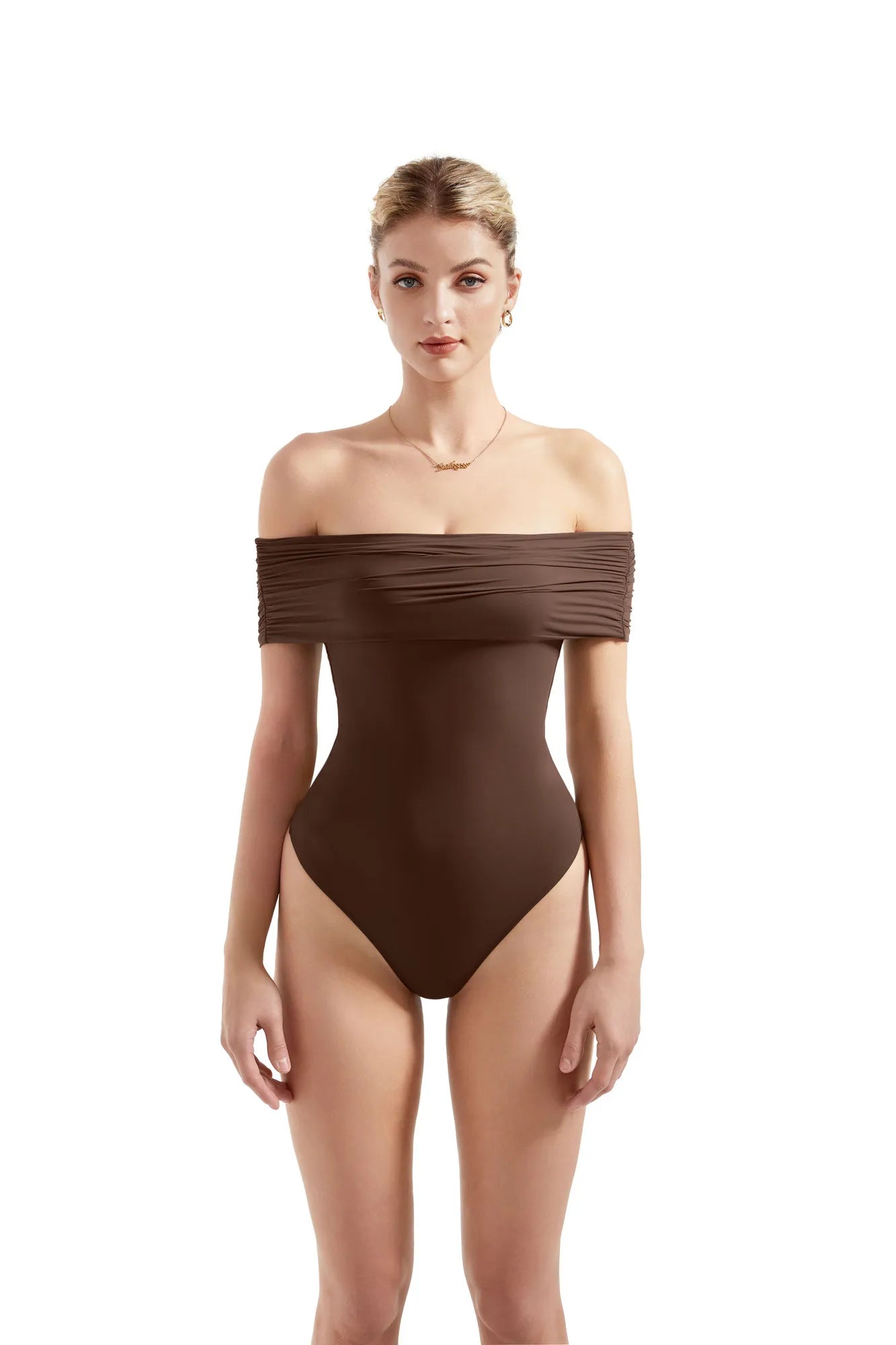 Buttery Soft Off Shoulder Bodysuit – SUUKSESS Buttery Soft Off Shoulder Bodysuit – SUUKSESS