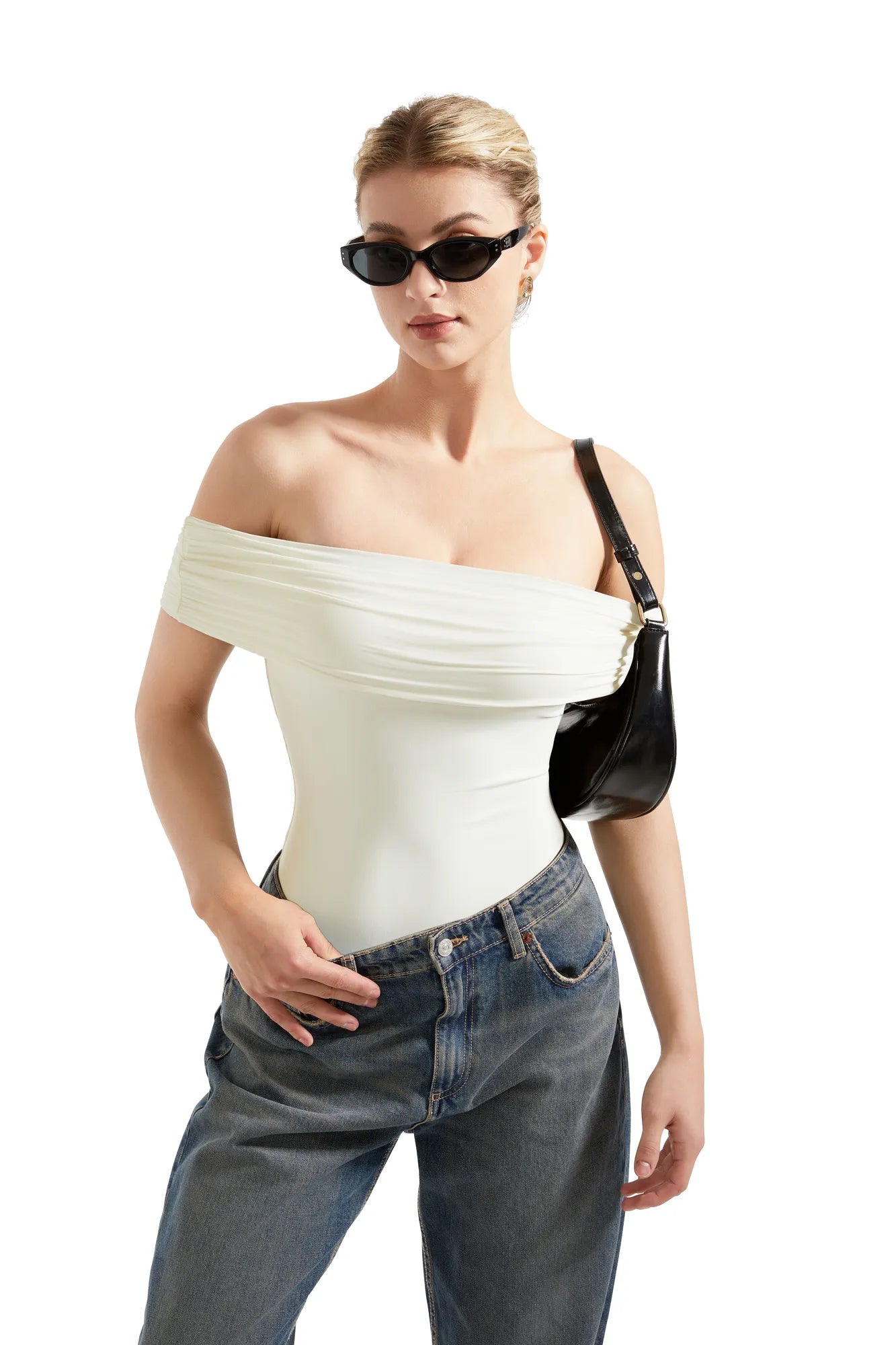 Buttery Soft Off Shoulder Summer Tank Top-Clothing-SUUKSESS-SUUKSESS