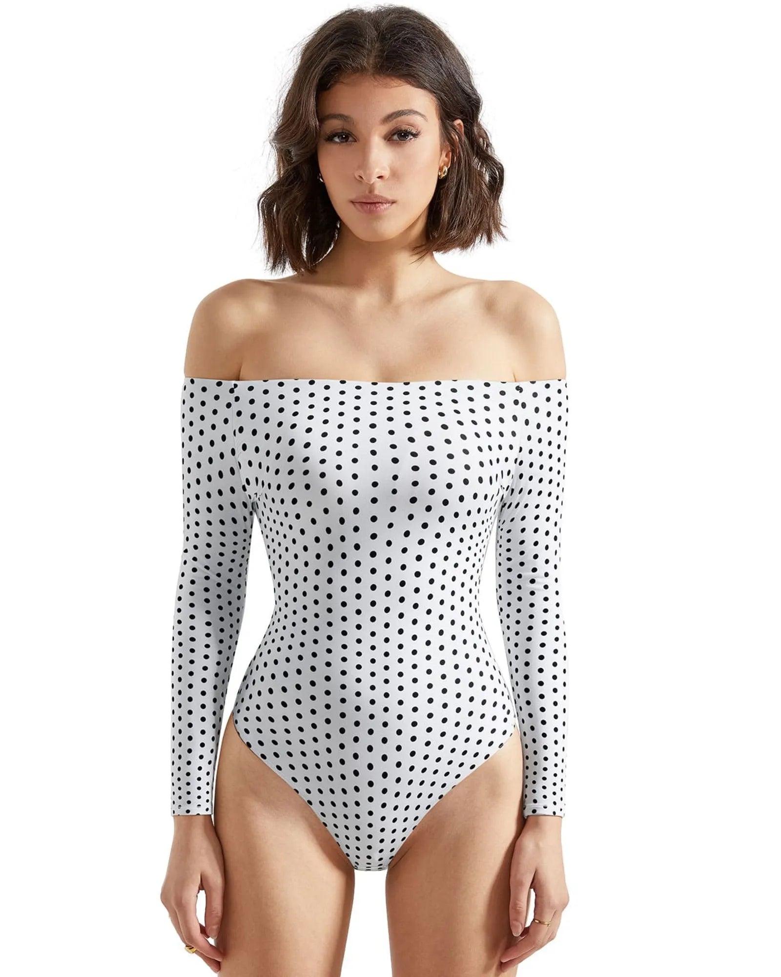 Buttery Soft Off Shoulder Bodysuit - Long Sleeve