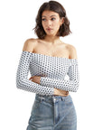 Buttery Soft Off Shoulder Bodysuit - Long Sleeve