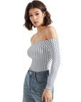 Buttery Soft Off Shoulder Bodysuit - Long Sleeve