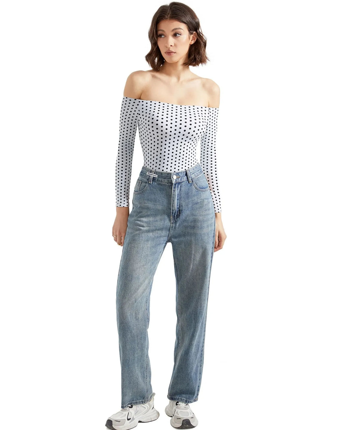 Buttery Soft Off Shoulder Bodysuit - Long Sleeve