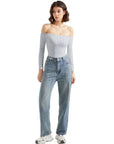 Buttery Soft Off Shoulder Bodysuit - Long Sleeve