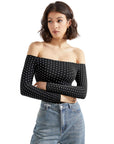 Buttery Soft Off Shoulder Bodysuit - Long Sleeve