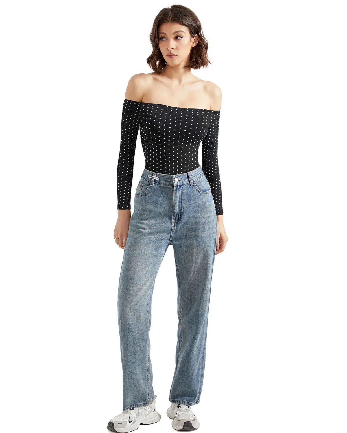 Buttery Soft Off Shoulder Bodysuit - Long Sleeve