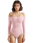 Buttery Soft Off Shoulder Bodysuit - Long Sleeve