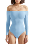 Buttery Soft Off Shoulder Bodysuit - Long Sleeve
